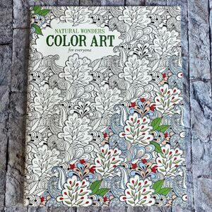 Leisure Arts Color Art for Everyone Natural Wonders Coloring Book for Everyone